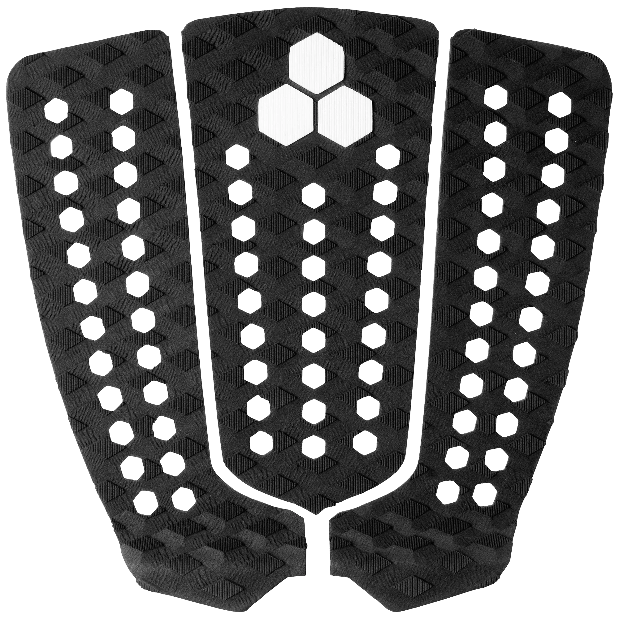 3 Piece Mixed Groove Flat Traction Pad