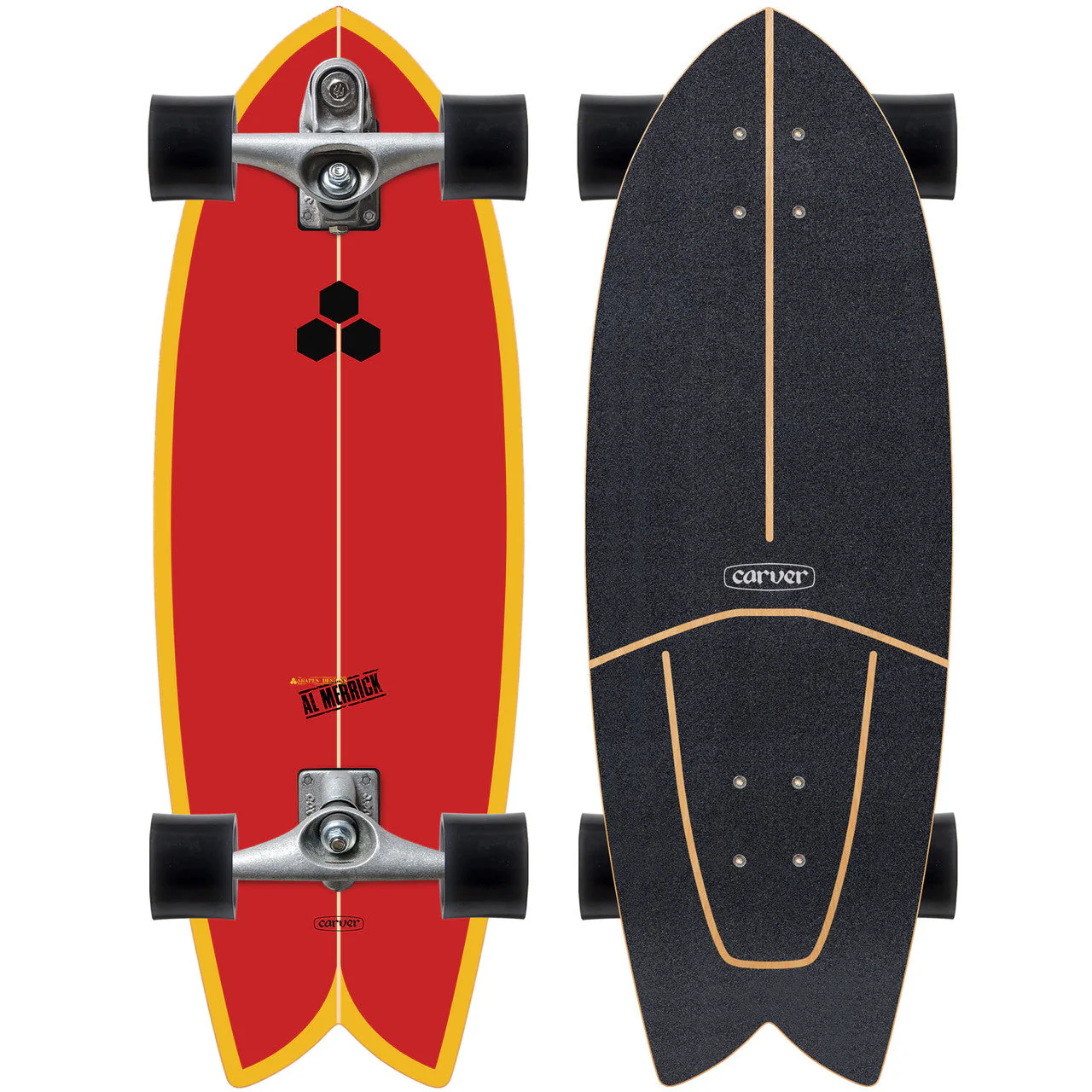 Channel Islands Fish, 29.25" | Carver Surfskate Complete - Image 6