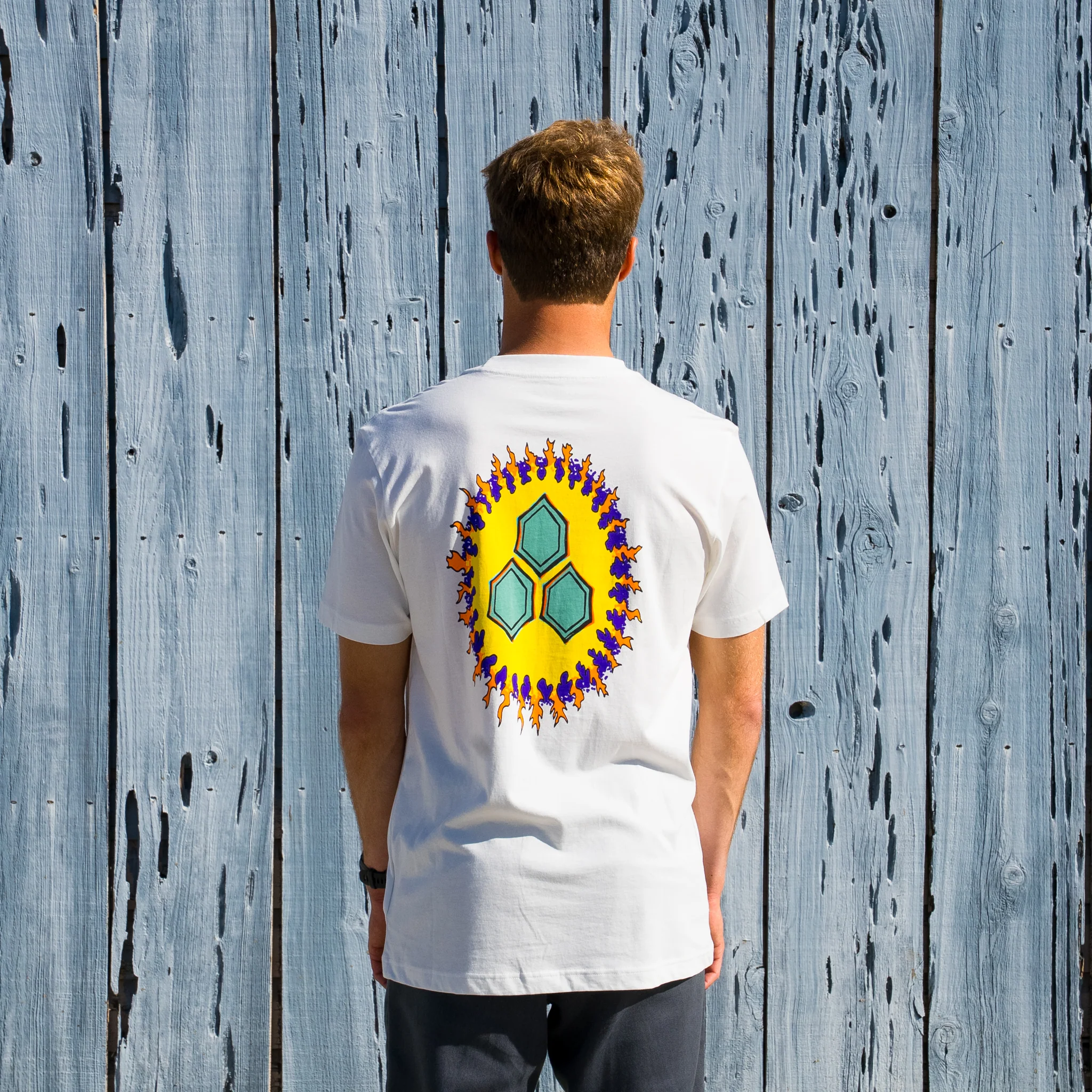 Merrick Circle Fire Short Sleeve T-Shirt - Image 2
