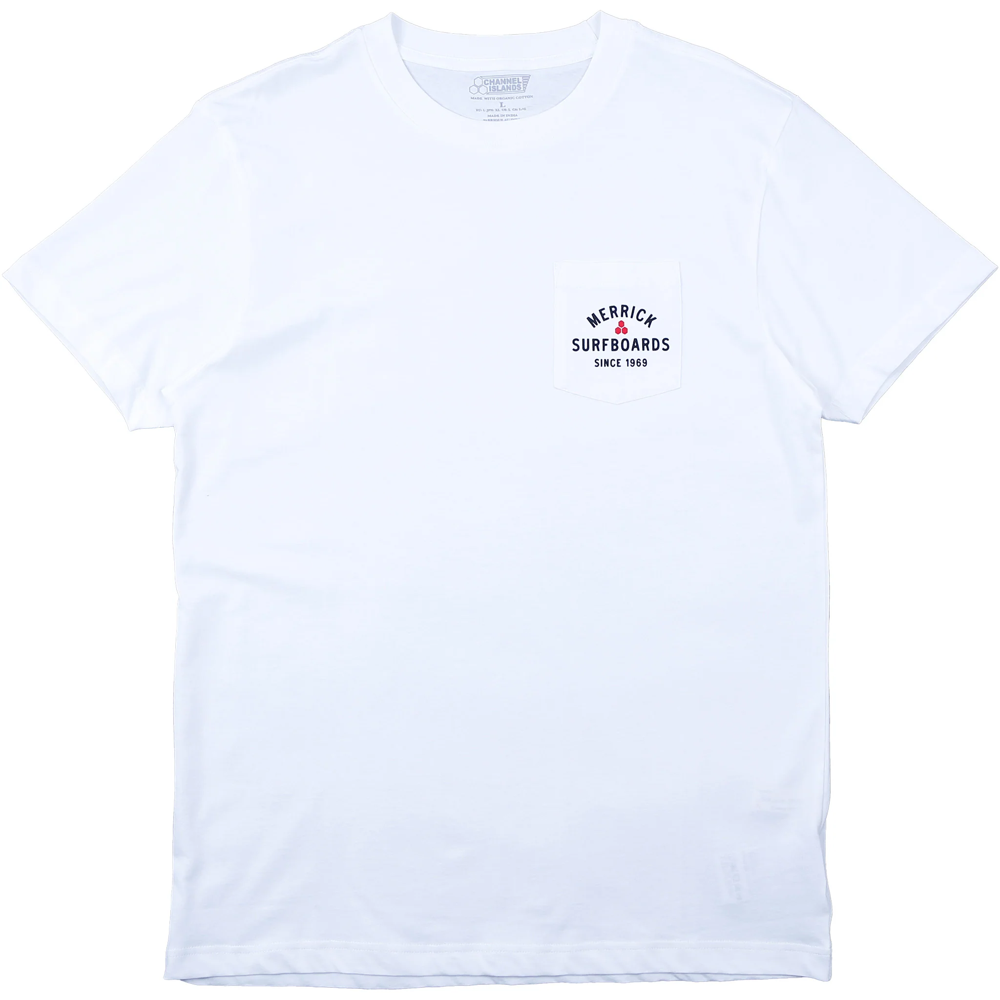 Merrick Surfboards Pocket T-shirt - Image 3
