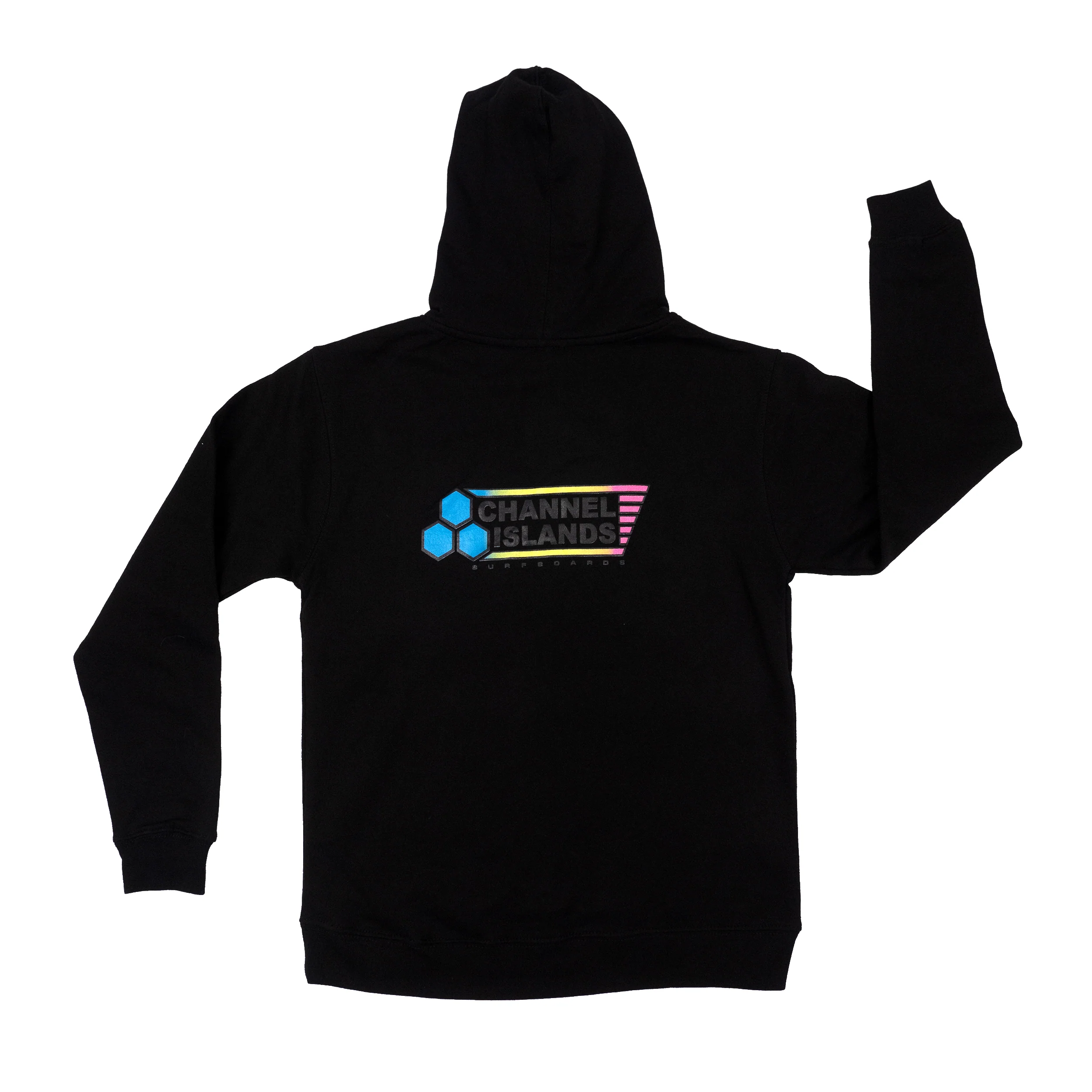 Youth Neon Flag Hoodie - Image 3