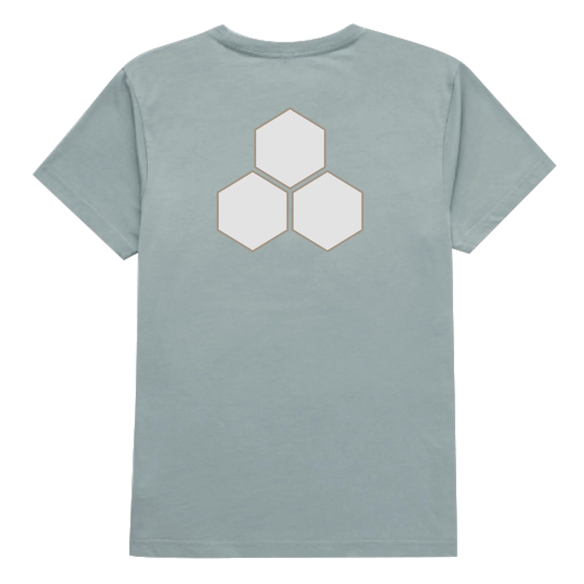 Two Tone Hex Short Sleeve T-Shirt - Image 3