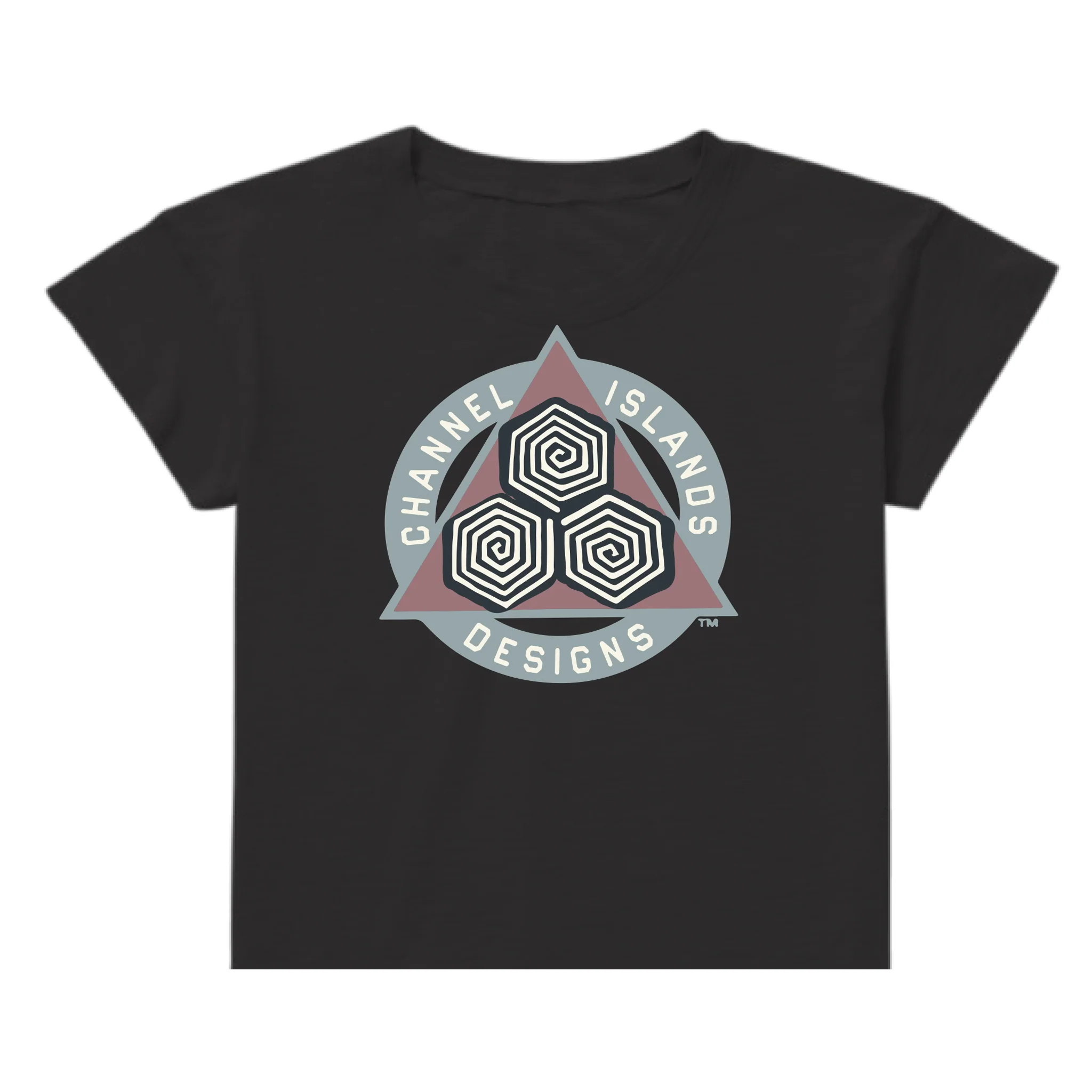 Womens Diamond Crop Tee
