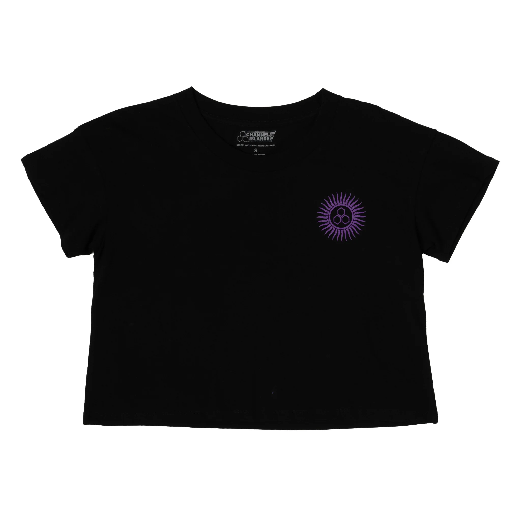 Womens Eyes Crop Tee - Image 2