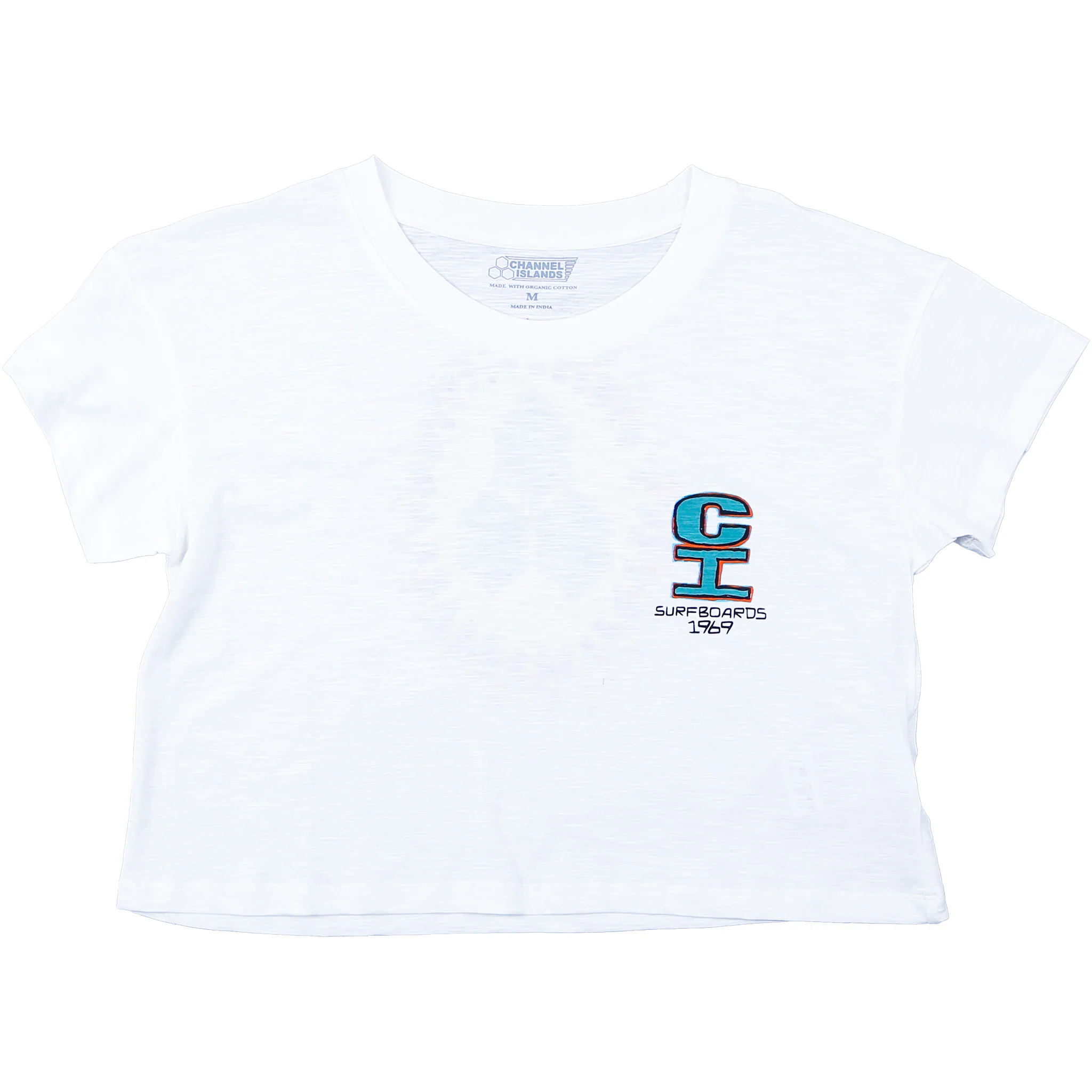 Womens Merrick Circle Fire Crop Tee - Image 3