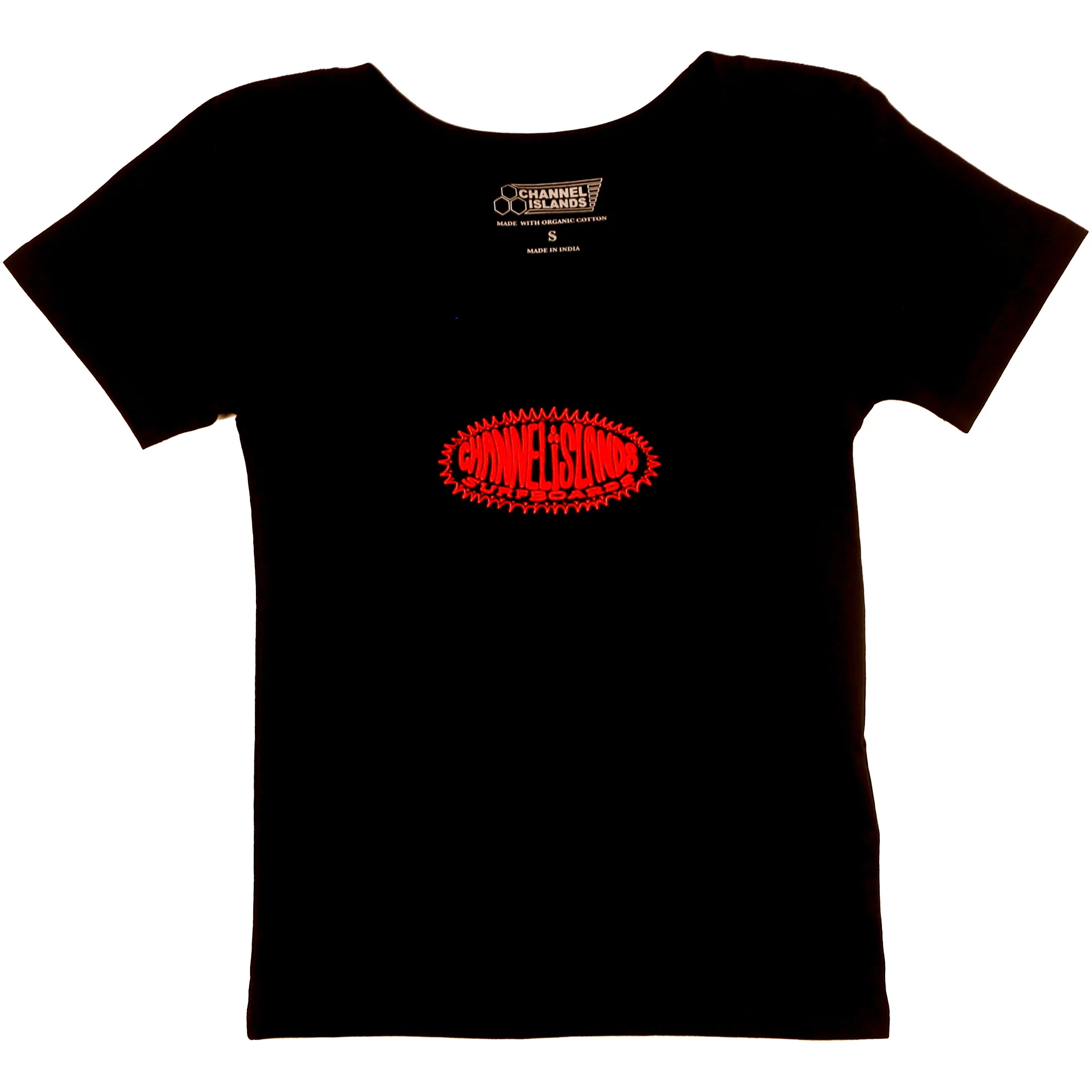 Womens Starburst Fitted Crop Tee - Image 5